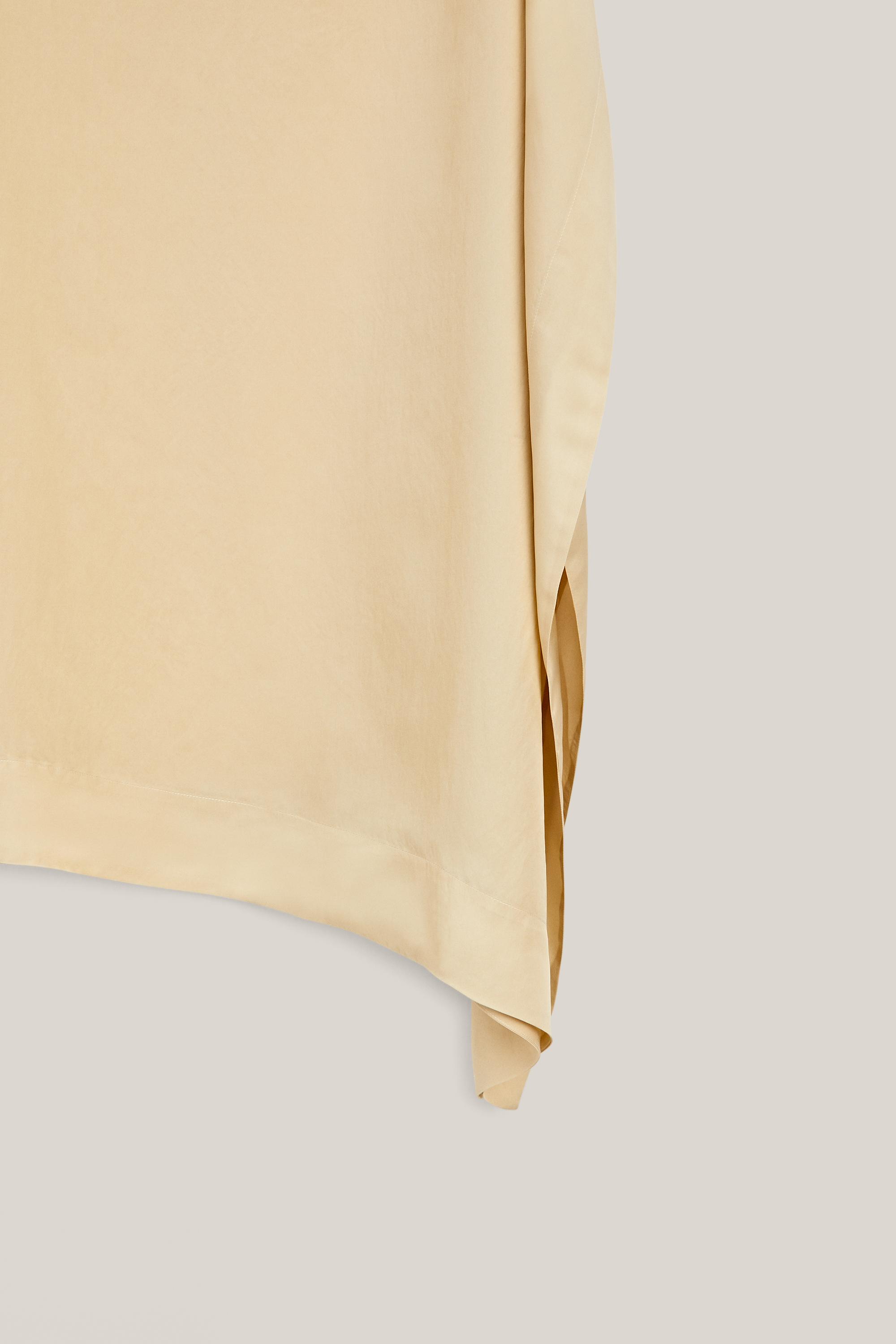Flowing midi pareo skirt